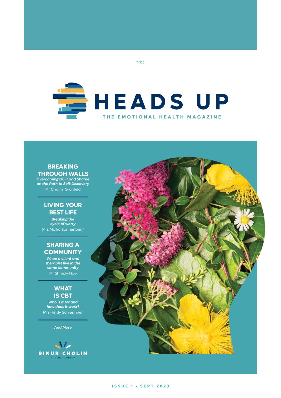 Cover of Heads Up, The Emotional Health Magazine, Issue 1, Sept 2023