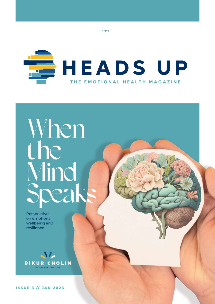 Cover of Heads Up, The Emotional Health Magazine, Issue 3, Jan 2026